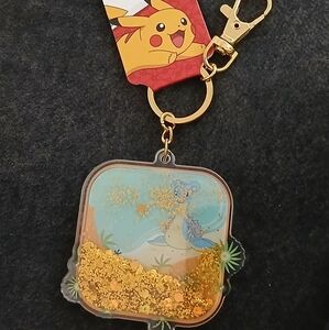 New Pokémon Beach Glitter Keychain Epic Games